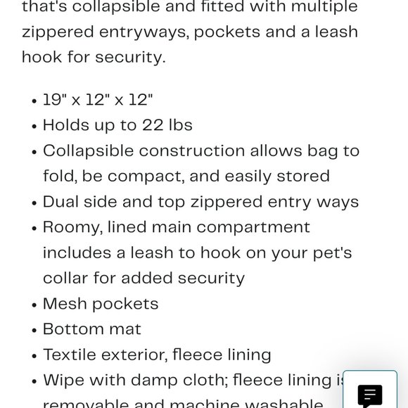 Kenneth Cole Pet Carrier - Picture 2 of 9